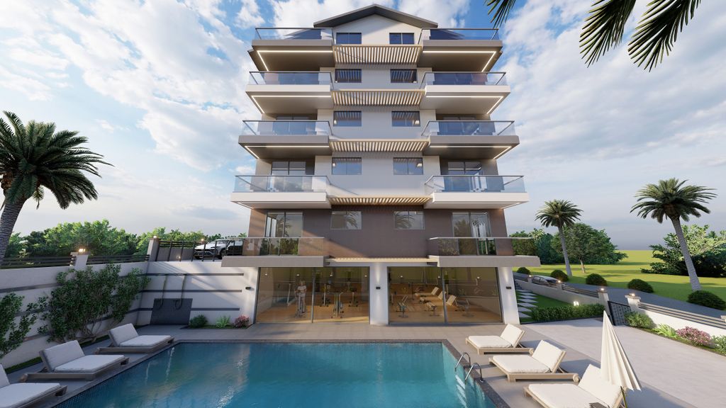 Property photo 1 of 15 Modern Property For Sale In Fethiye For Sale - Main View Of The Apartment Complex