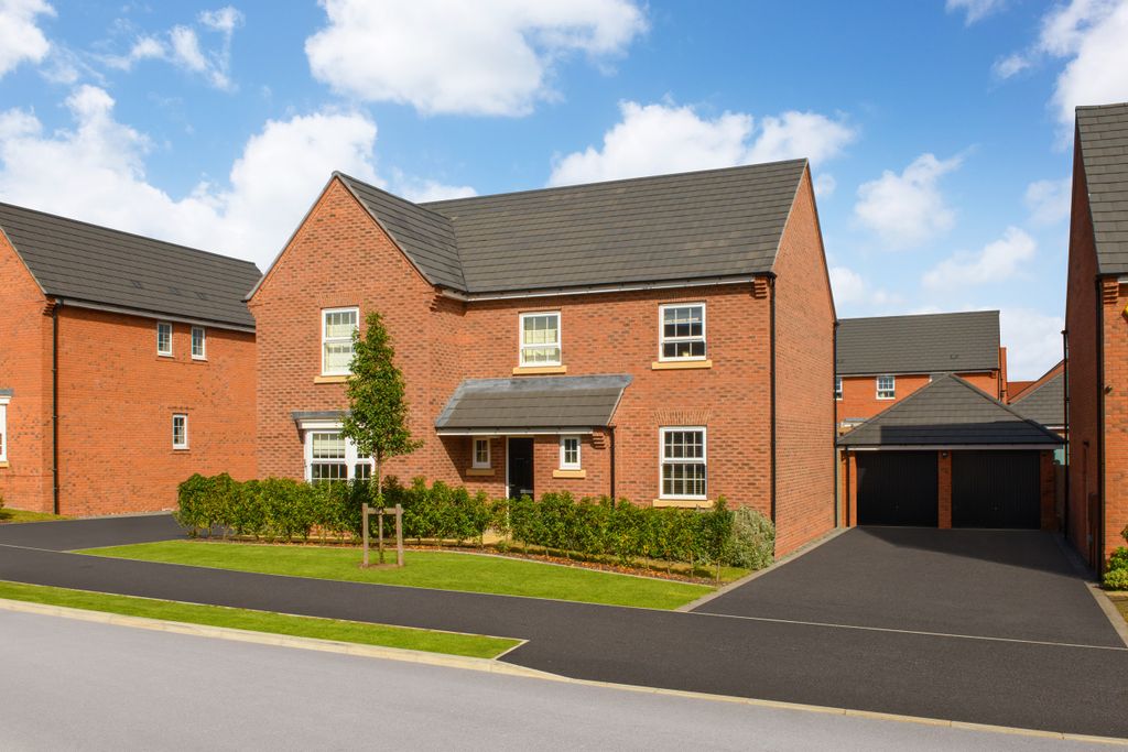 Property photo 1 of 9 Outside View Of Detached Home With Double Garage And Driveway