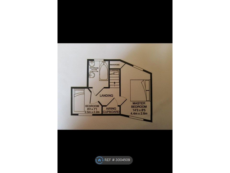 Property photo 3 of 15 Upstairs Floorplan