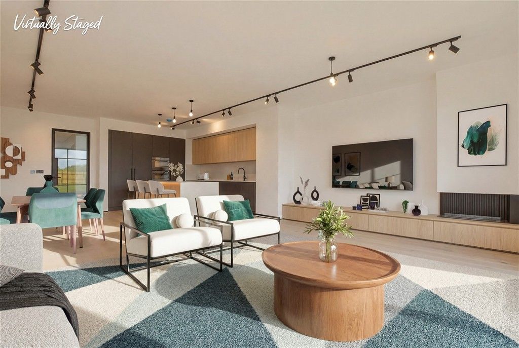 Property photo 2 of 16 Staged Lounge Kitchen Diner