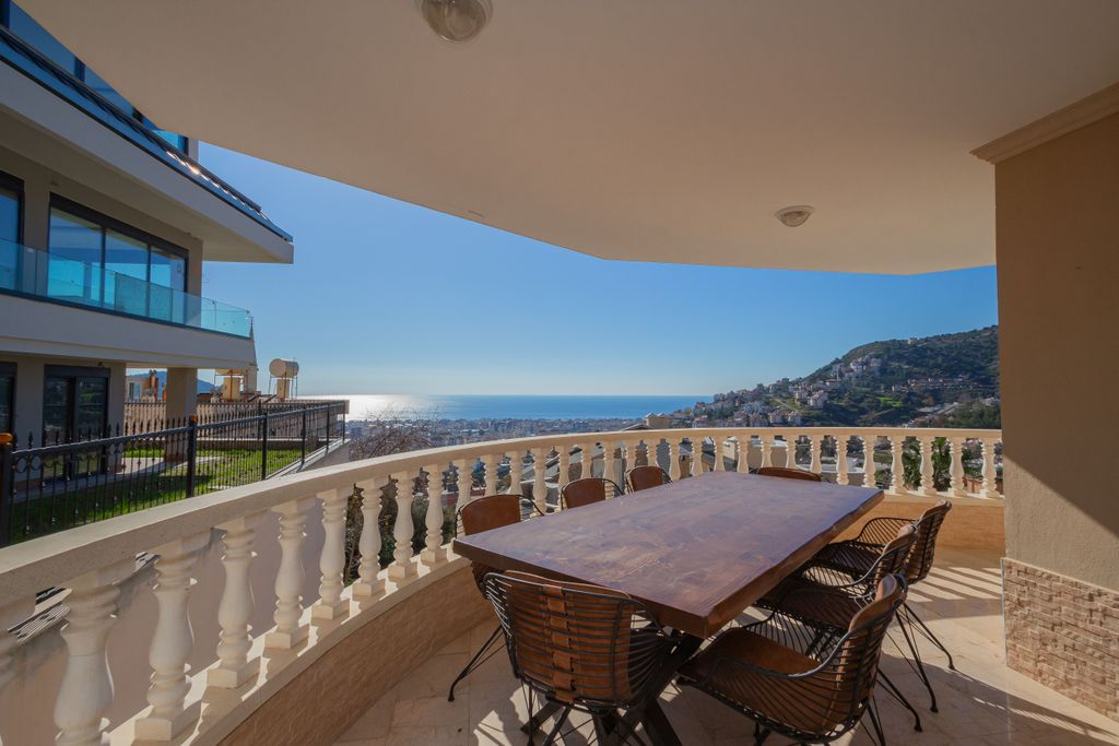 Property photo 2 of 25 Exceptional Alanya Property For Sale In Tepe - Sea View Balcony From The Living Space
