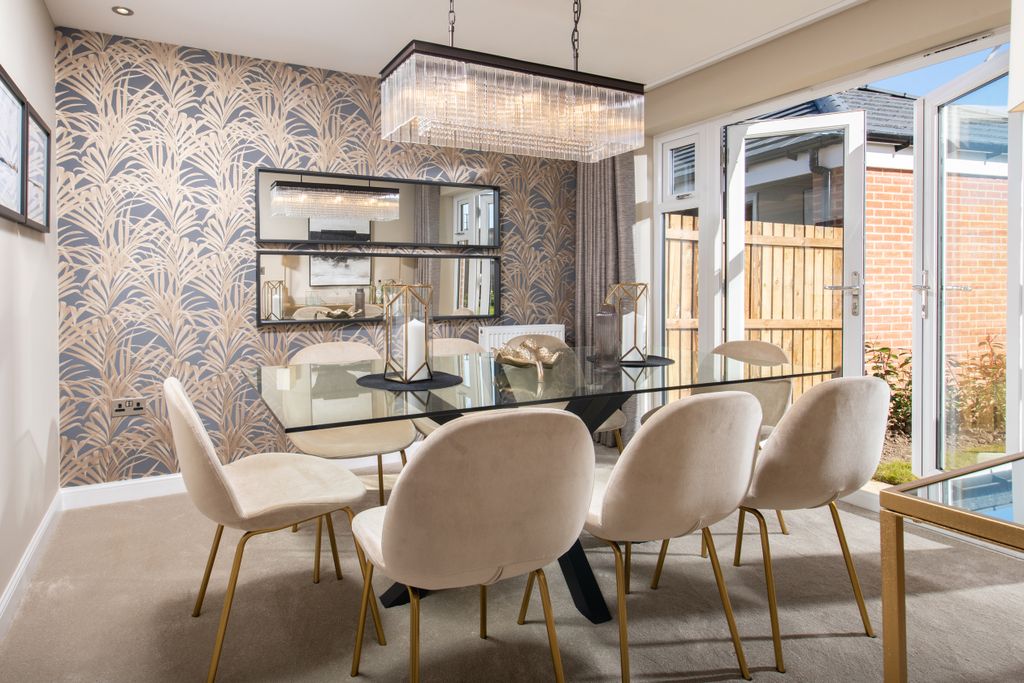 Property photo 2 of 10 Inside View 4 Bedroom Chelworth Dining Room