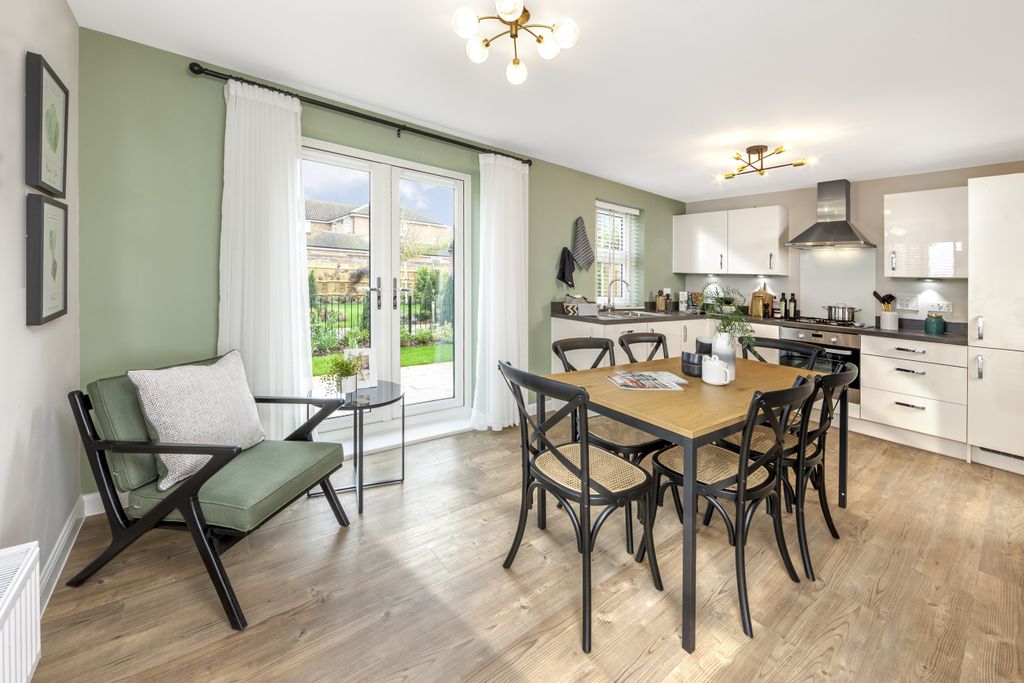 Property photo 2 of 8 Kitchen And Dining Room In A 3 Bed Hadley