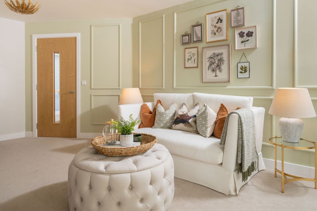 Property photo 1 of 19 Knox Court - Typical 1 Bed Apartment Living Room