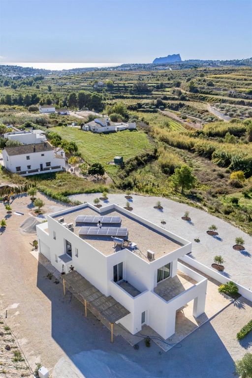Property photo 1 of 47 Modern-Style Villa With Open Views On The Outskirts Of Benitachell For Sale