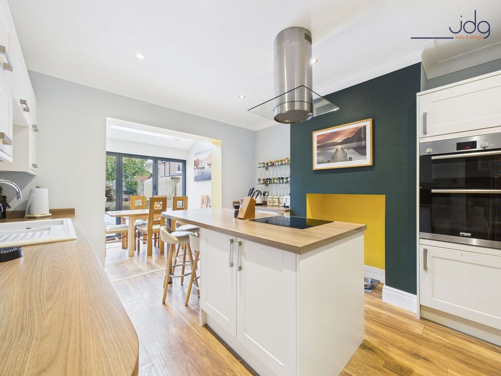 Property photo 2 of 14 Open Plan Kitchen Diner With Skylight And Bi-Fold Doors