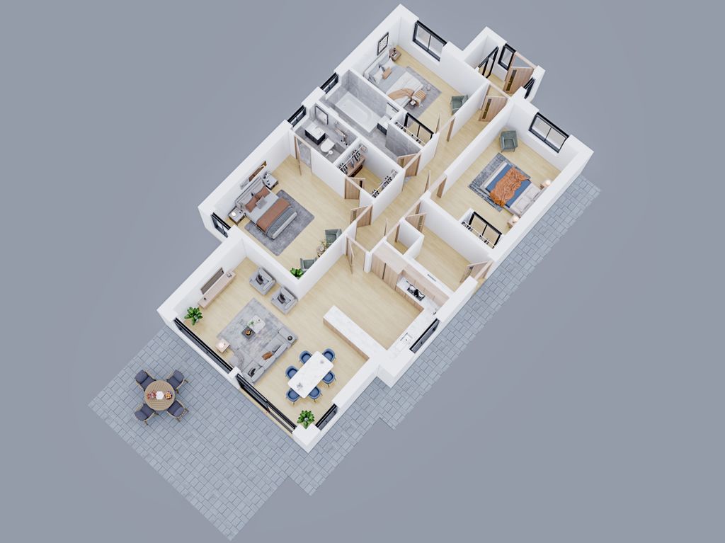 Property photo 3 of 7 Oronsay 3 Bedroom Birdseye View