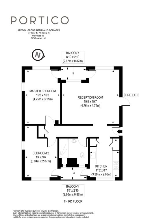 Property photo 3 of 9 Ptbll-Flat-7-Glynde-