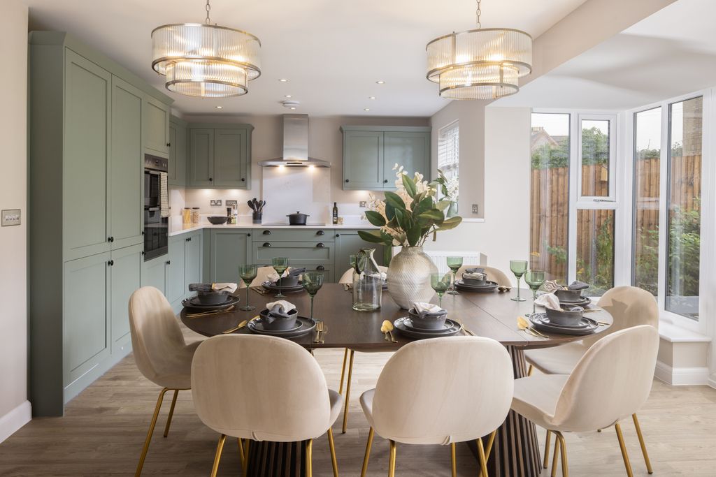 Property photo 2 of 9 Kitchen/Diner In The Holden 4 Bedroom Detached Home
