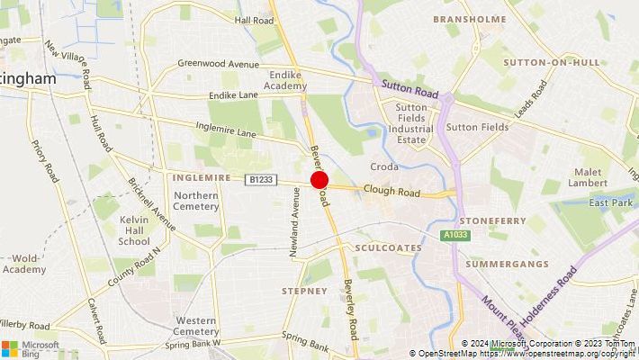 Property photo 2 of 4 471 Beverley Road, Hull - Locator Map