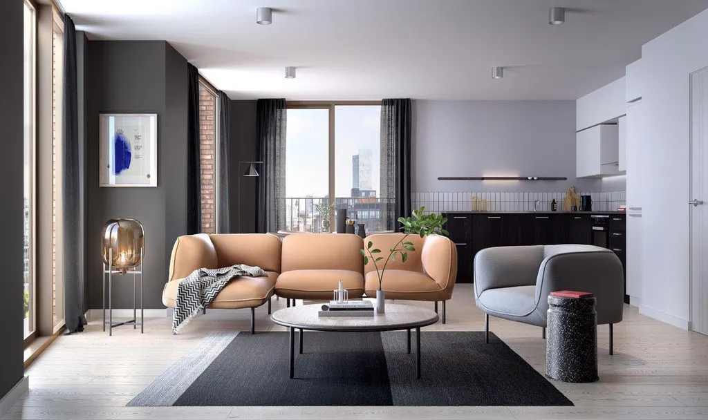 Apartment in Liverpool, Waterfront, Vauxhall - View 3
