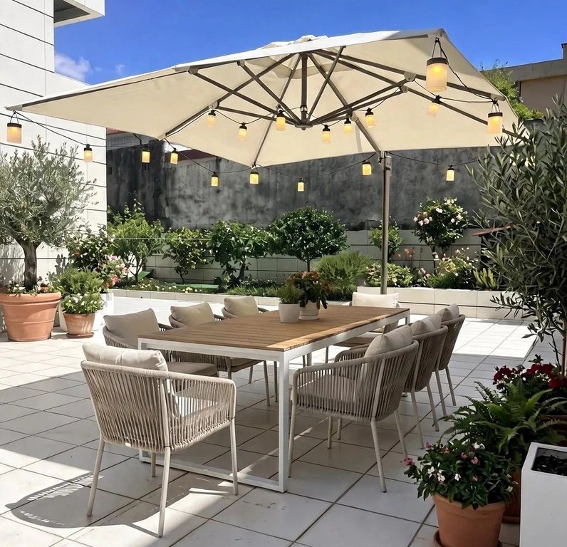 Property photo 1 of 18 Exclusive 1+1 Bed Apartment With Private Garden & Terrace In Gaia