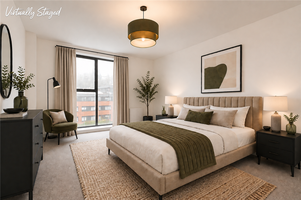 Property photo 1 of 8 Staged Bedroom 2