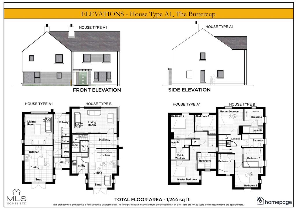 Property photo 1 of 4 Elevations - House Type A1 (2).Jpg