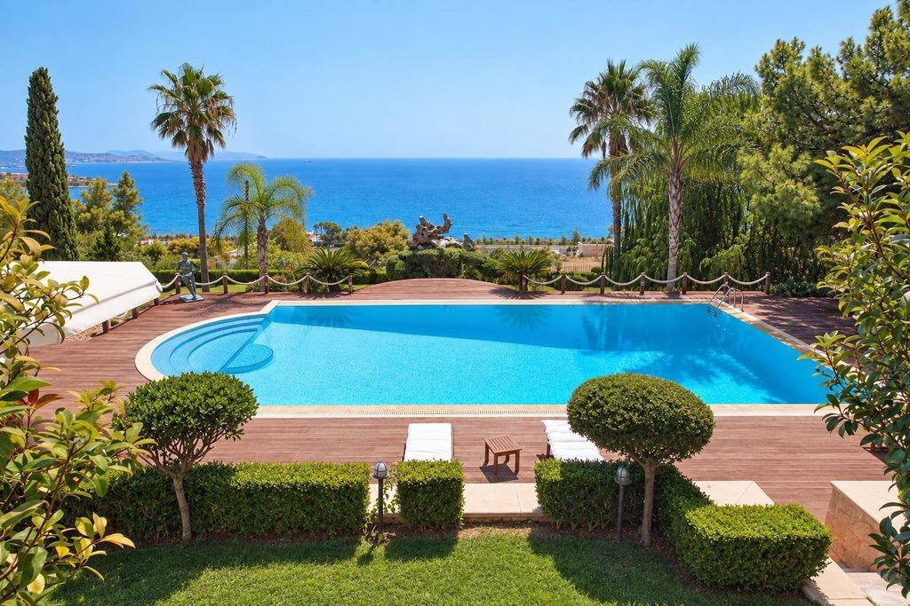 Property photo 1 of 42 Impressive 841 Sq.m. Villa With 120 Sq.m. Pool And Unobstructed Sea Views, Lagonisi