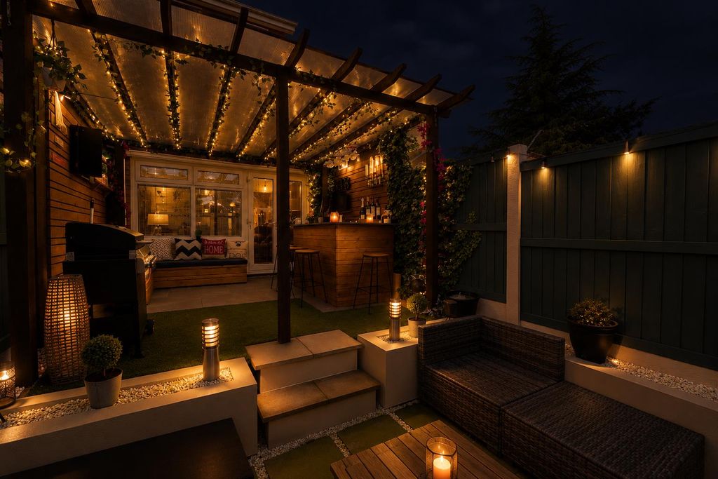 Property photo 3 of 40 Cozy Nighttime Pergola Lounge.Png
