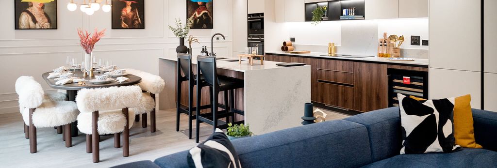 Property photo 2 of 5 Interior Kitchen/ Dining/ Living Room Image At Trent Park
