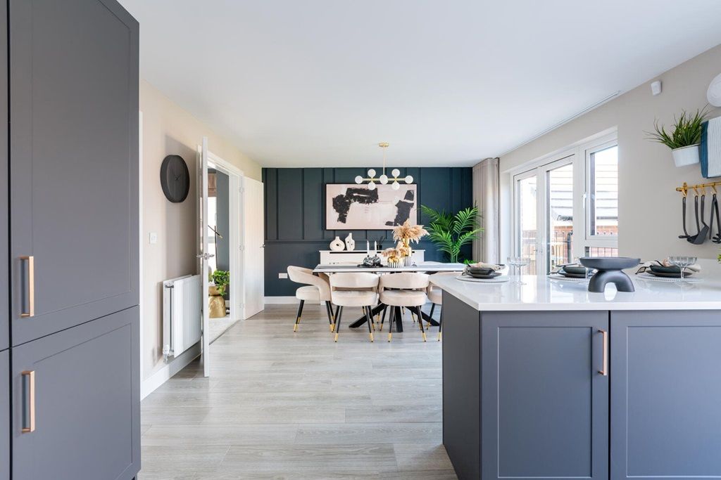 Property photo 3 of 13 A Large Open Plan Kitchen/Dining Area Is The Hub Of This Family Home