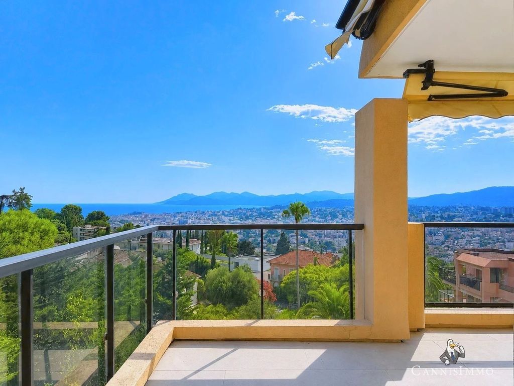 Property photo 1 of 16 Apartment Sea View Le Cannet Victoria – 4 Rooms 107 M² – Terrace – Pool – Garage – Cellar