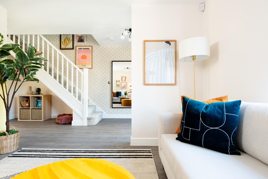 Property photo 3 of 9 The Large Hallway Leads Into The Open Layout Of The Ground Floor