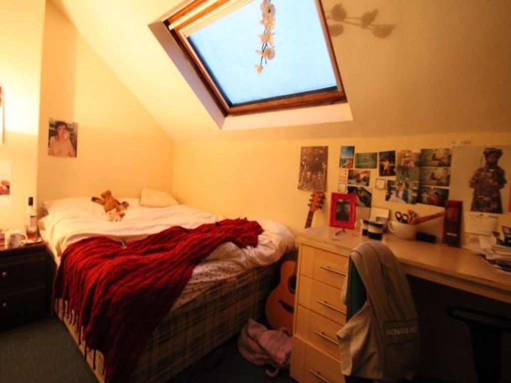 Property photo 3 of 14 A Cozy, Well-Lit Bedroom Featuring A Skylight Wind...