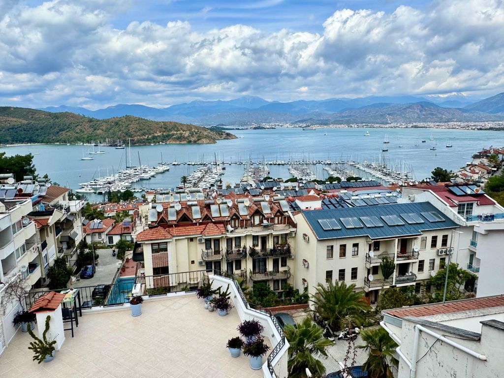 Property photo 1 of 26 A Renovated Sea-View Fethiye Property For Sale - Panoramic Sea, Harbour And Nature Views