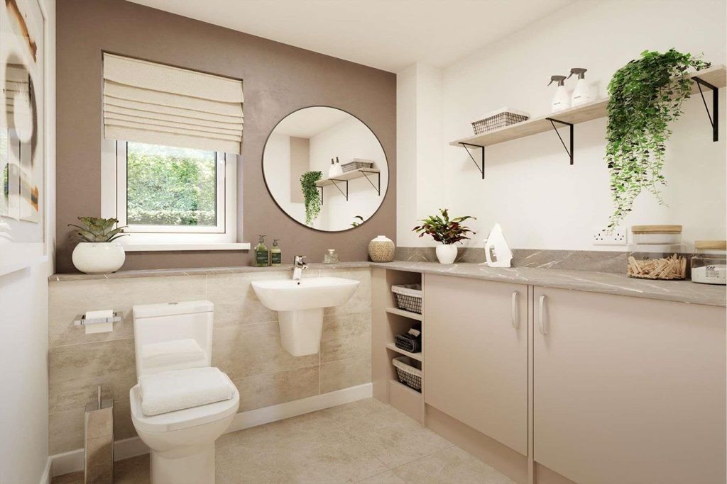 Property photo 3 of 11 Combined Downstairs Toilet And Laundry Room