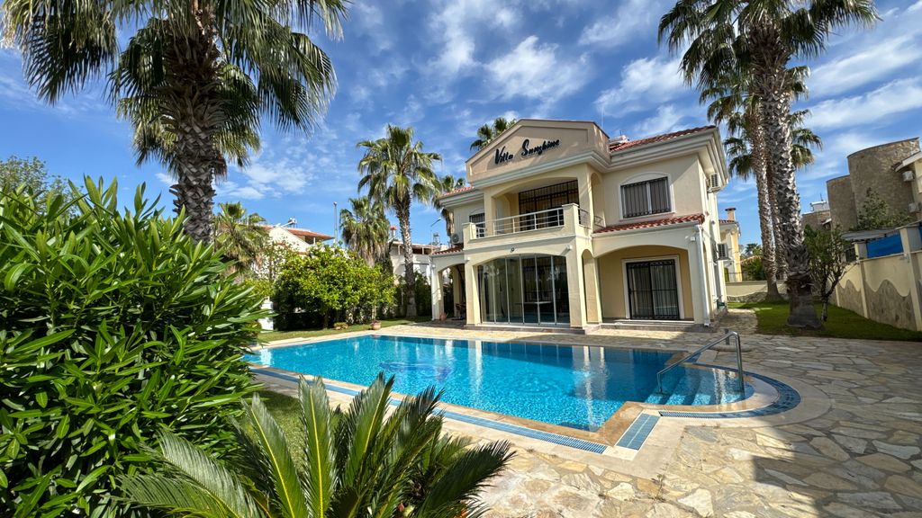 Property photo 1 of 25 Fabulous Detached Private Antalya Golf Property For Sale - Main View Of Stunning Villa, Private Gardens And Pool