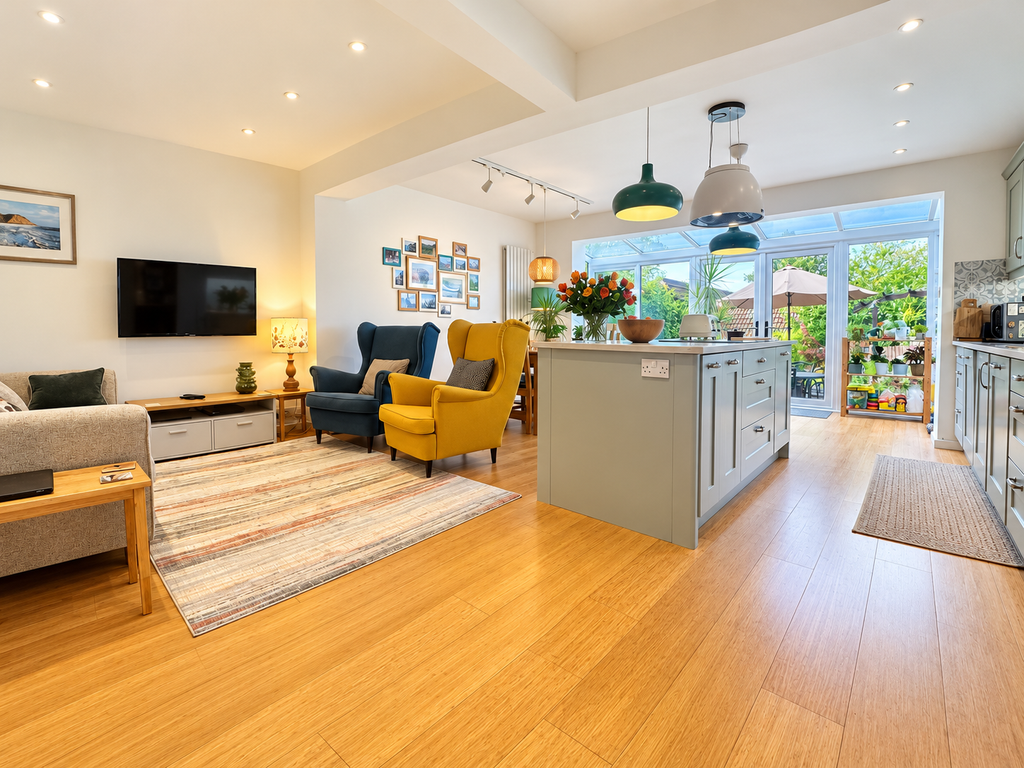 Property photo 2 of 18 Bright Sage Kitchen Living Space