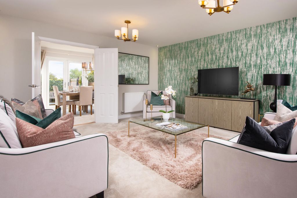 Property photo 3 of 10 The Lounge Of The Lichfield 5 Bedroom Home