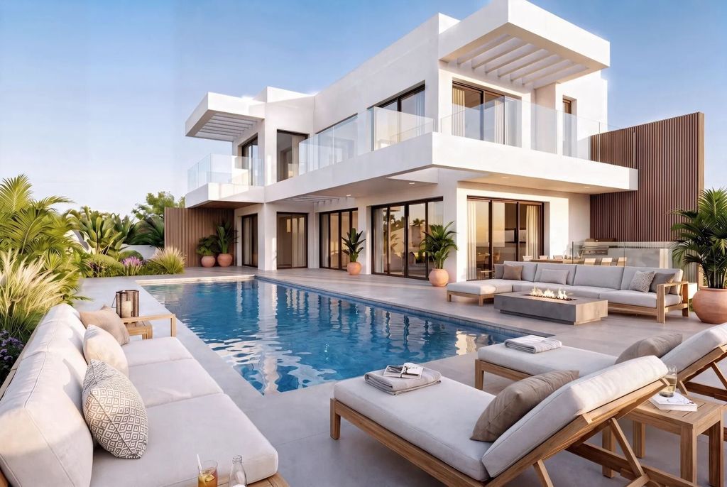 Property photo 1 of 17 Contemporary 3-Bedroom Villa For Sale In Alcantarilha, Algarve | Pool