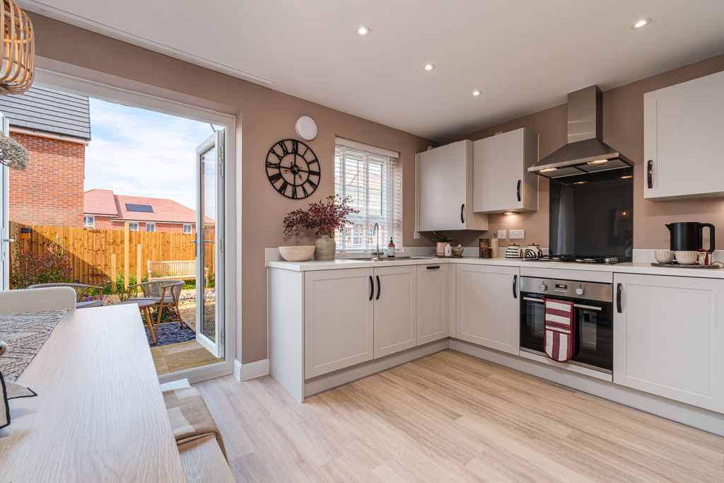 Property photo 1 of 8 Interior View Of The Kitchen & Dining In Our 3 Bed Ellerton Home