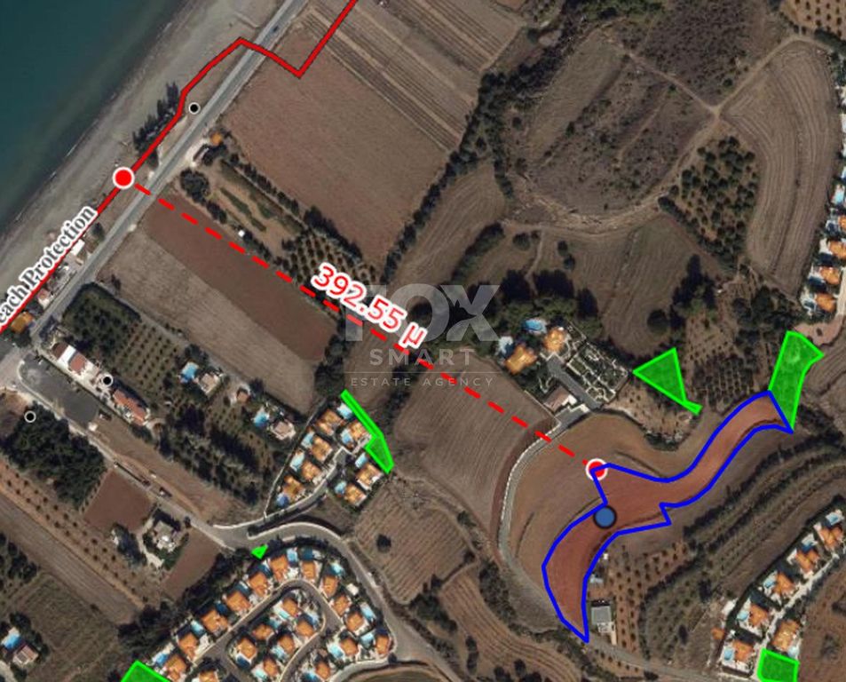 Property photo 1 of 1 Tourist Plot For Sale In Argaka, Paphos Just 400m From The