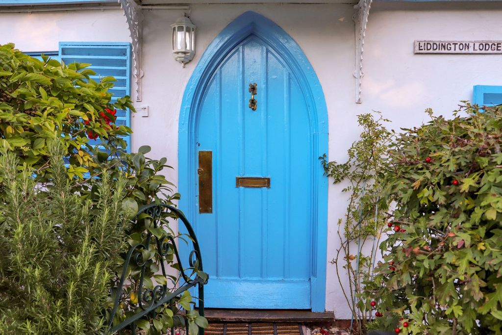 Property photo 2 of 23 Front Door To Liddington Lodge