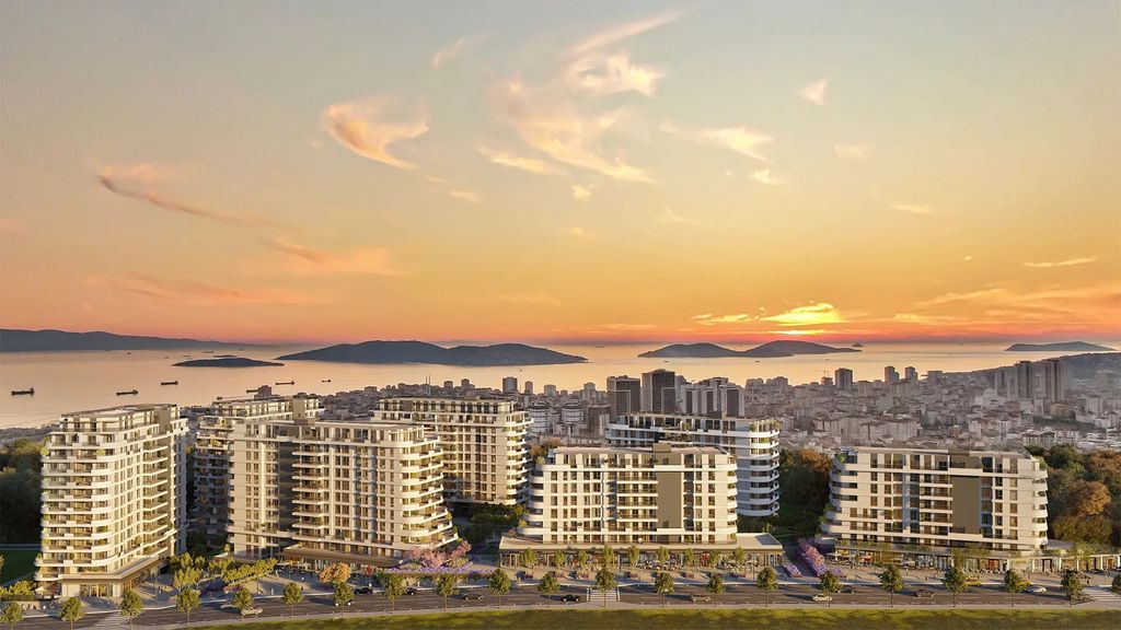 Property photo 3 of 17 Prestigious Istanbul Apartments For Sale In Kartal - Stunning Architecture And Location