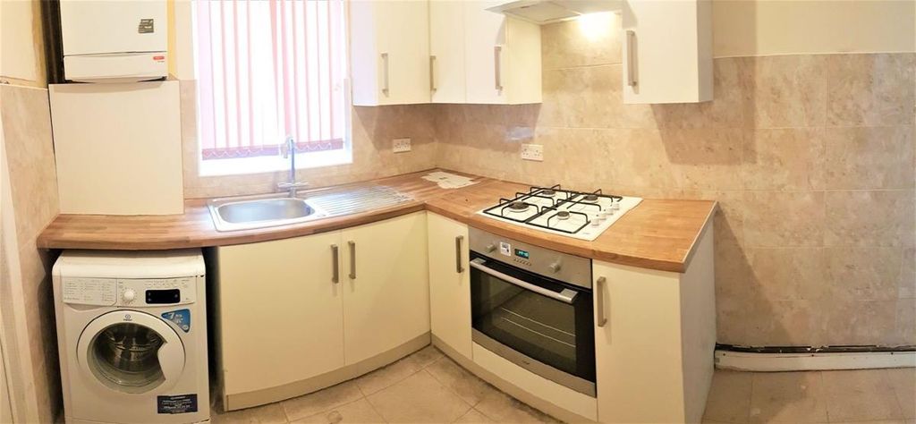 Property photo 2 of 6 Compact Fitted Kitchen With Wood-Effect Worktops, ...