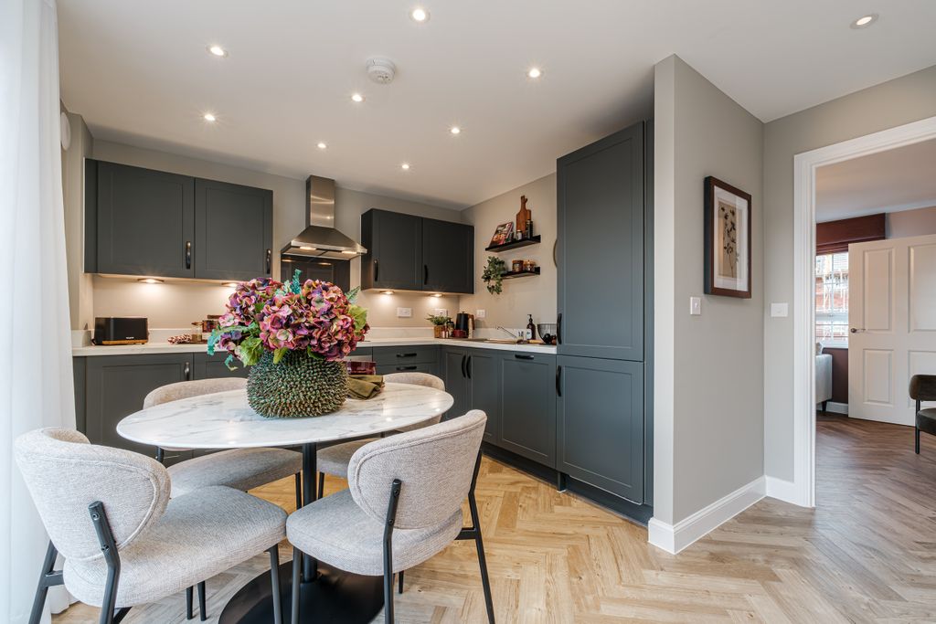 Property photo 2 of 10 Interior View Of The Kitchen &amp; Dining In Our 2 Bed Linstead