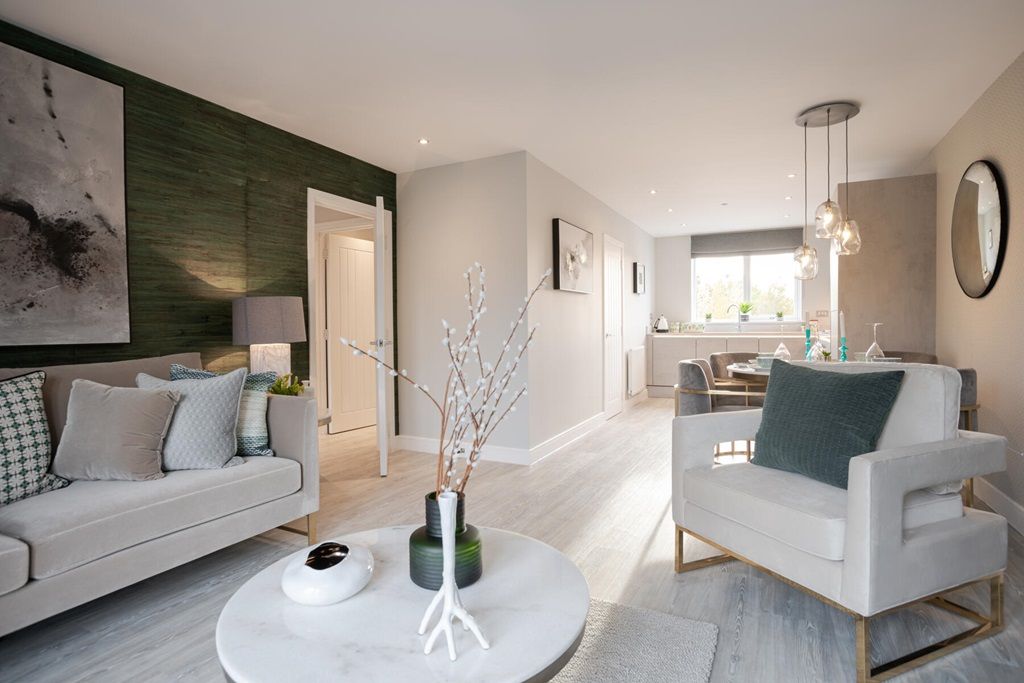Property photo 3 of 11 Open Plan Lounge To Relax And Eat - Typical Taylor Wimpey Apartment
