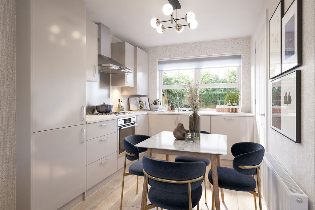 Property photo 3 of 6 The Kitchen Diner Of The Waltham At High Forest, New Waltham