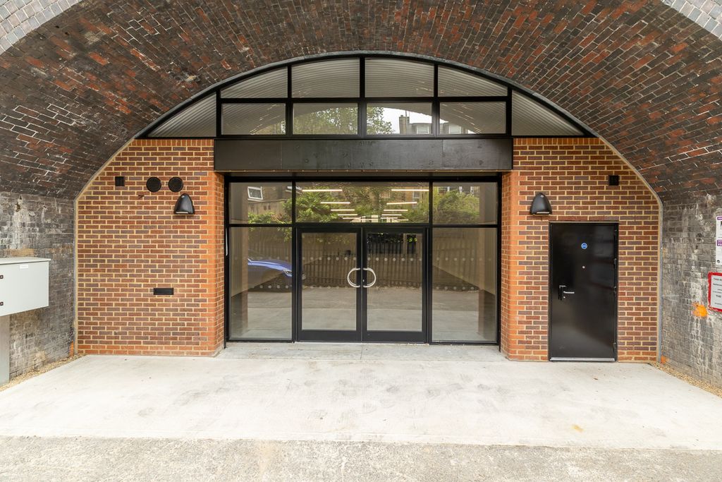Property photo 2 of 5 The Front Of An Arch, With A Fully Glazed Frontage And Door Allowing You To See Into The Arch Interior.