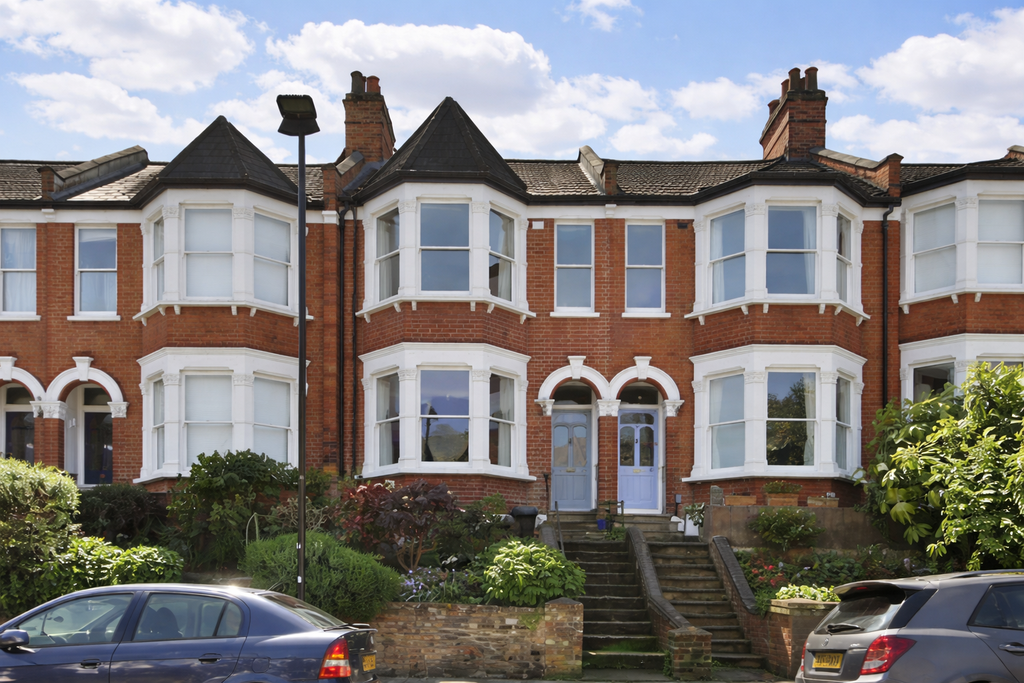 Property photo 1 of 17 4-Bedroom Edwardian Mid-Terraced Home For Sale