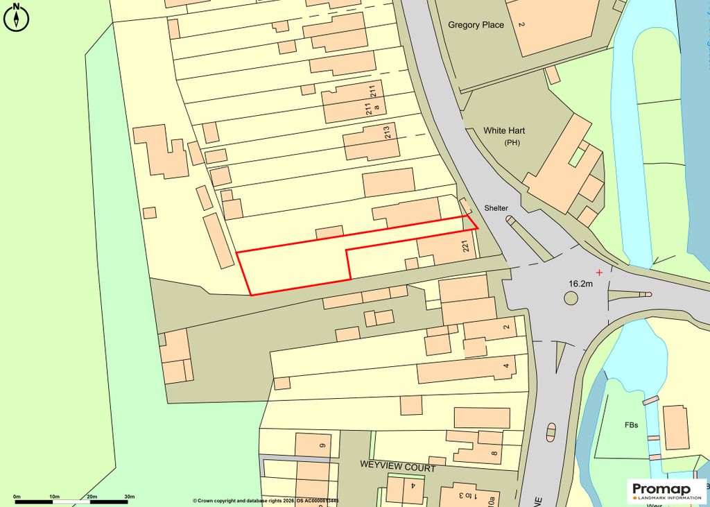 Property photo 2 of 6 Land On The West Side Of 221 New Haw Road, Addlestone, Surrey, Kt15 2Dp