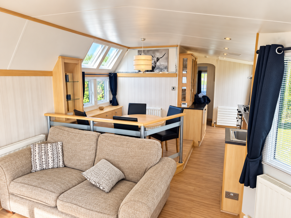Property photo 3 of 4 Cosy Living Space With Comfortable Seating, Raised Dining Area And Modern Furnishings