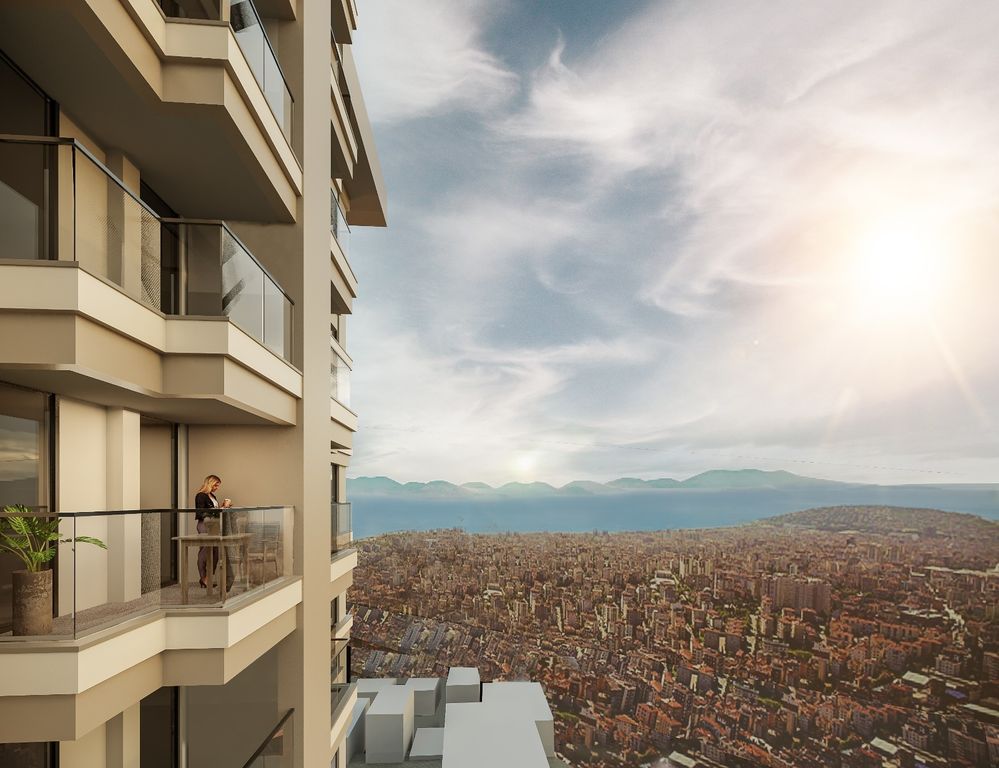 Property photo 1 of 22 Exceptional Off-Plan Asian Istanbul Property For Sale - Sea Views From The Upper Floor Balconies
