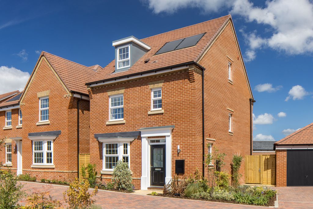 Property photo 1 of 9 Outside Of The 4 Bedroom Sudbury At Brookwood Meadows July 2024