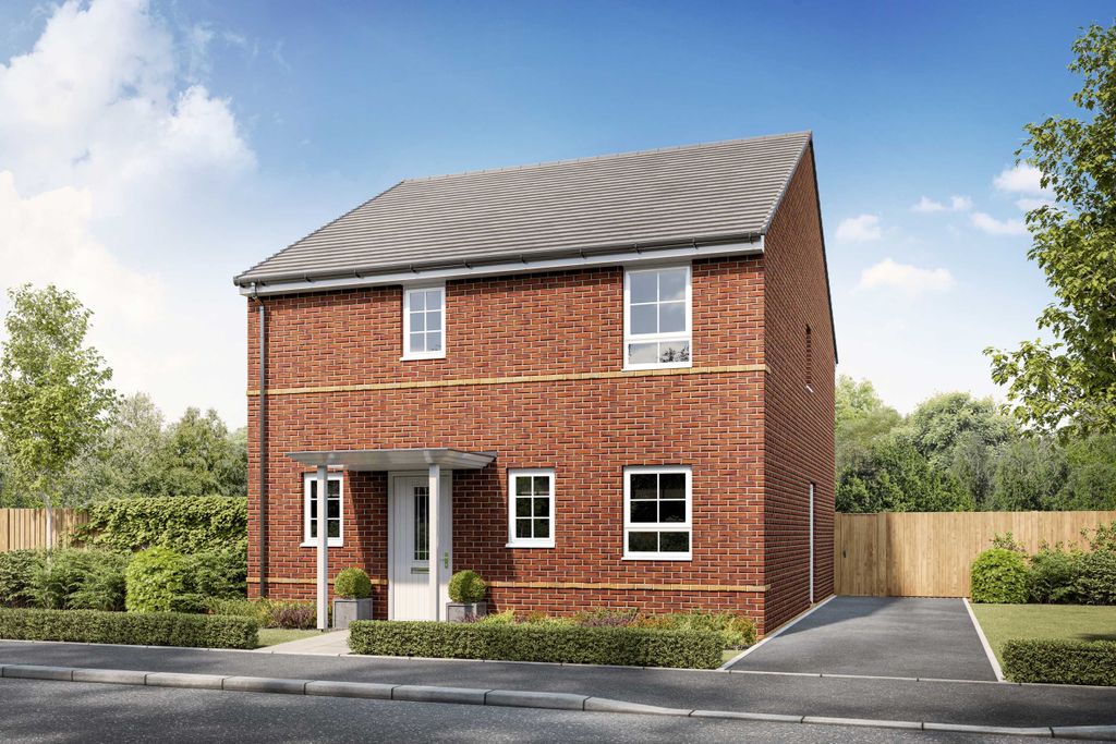 Property photo 1 of 5 Exterior CGI Of Our Hemlock 3 Bed Home