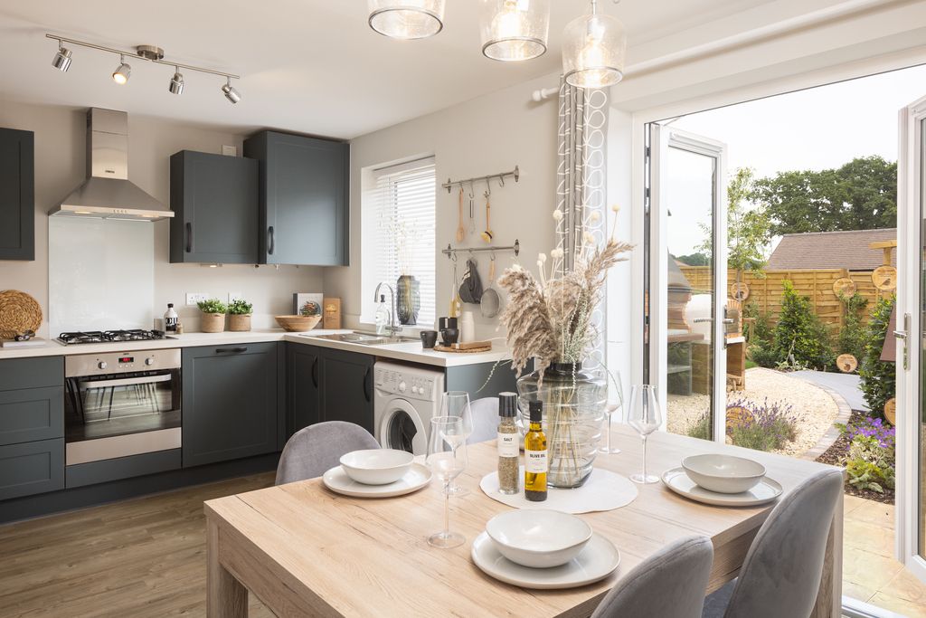 Property photo 3 of 8 Internal Image Of The Kitchen And Dining Area In The Archford