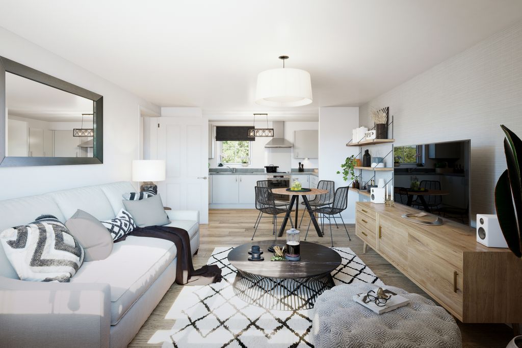 Property photo 2 of 6 Living Room In A 2 Bed Ambersham