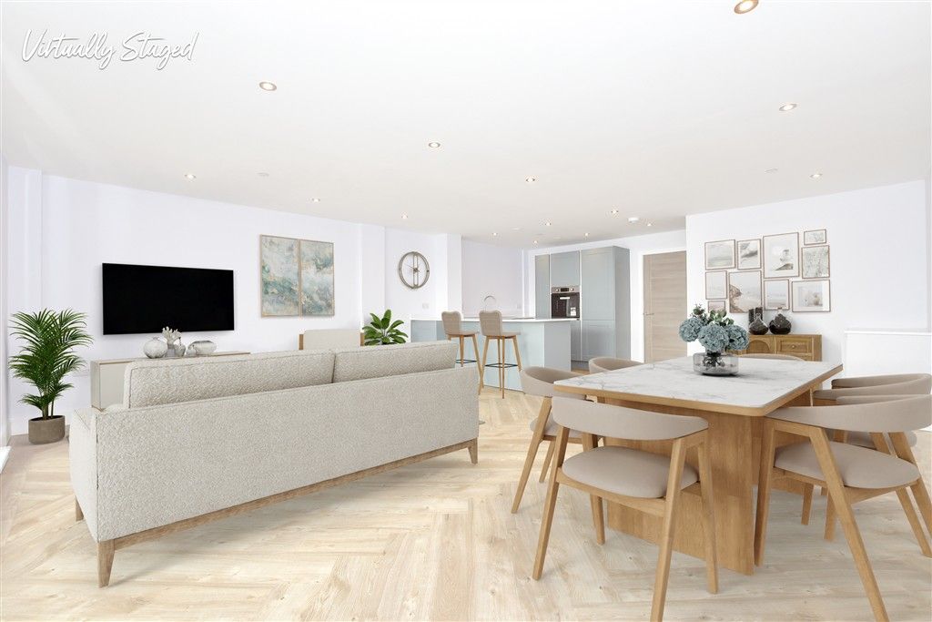 Property photo 2 of 16 Staged Lounge Kitchen Diner