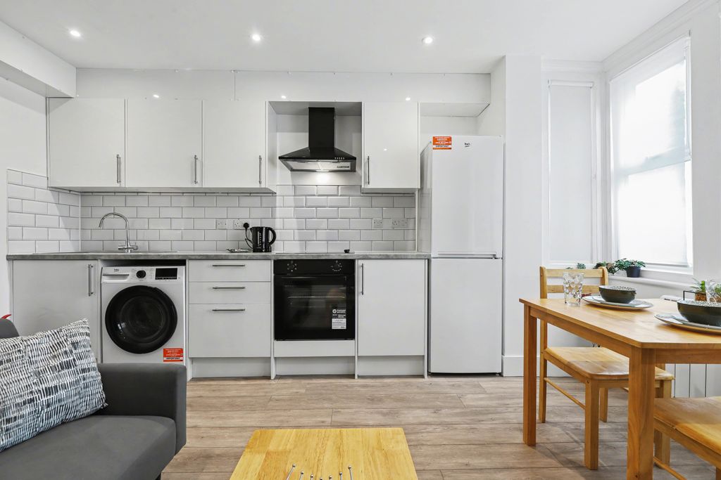 Property photo 3 of 22 Flat 1 - Kitchen Living Area Angle 2